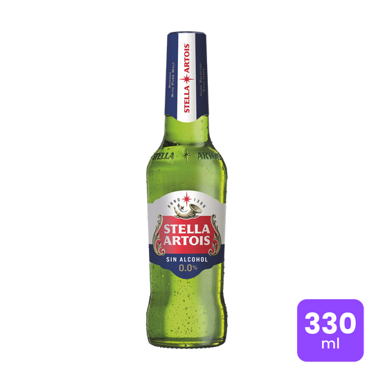 Stella Artois 0.0 330ml Sin Alcohol