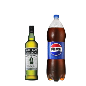 William Lawson's 1 L + Pepsi regular o Black o pomelo PDT 2.0LT