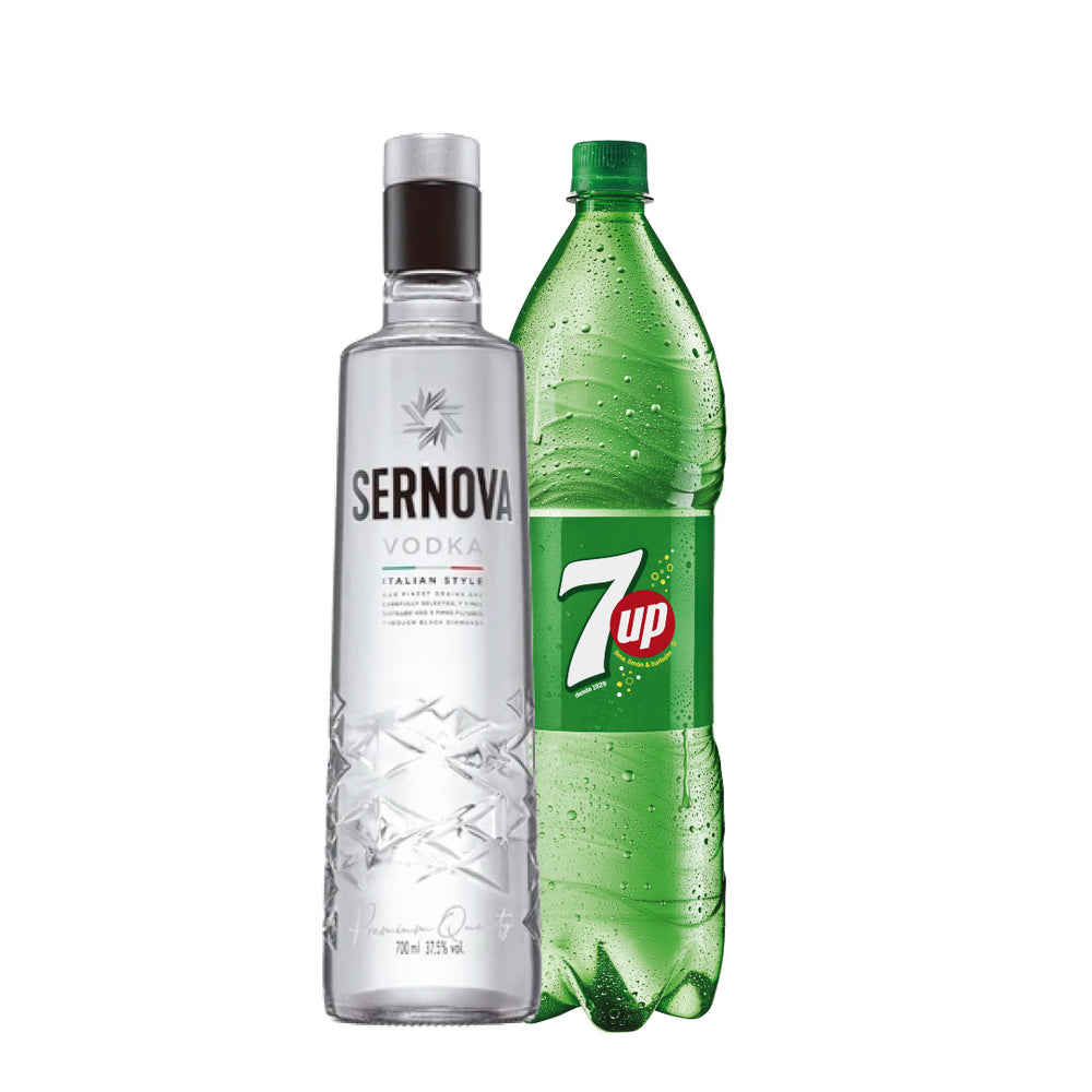 Vodka Sernova + 7up 1.5L