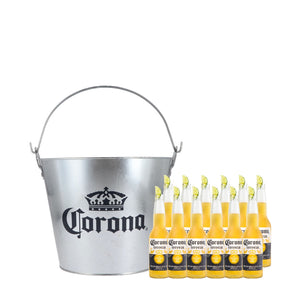 12 Coronas 210ml + Balde Corona